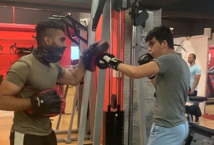 fitness drill training boxing